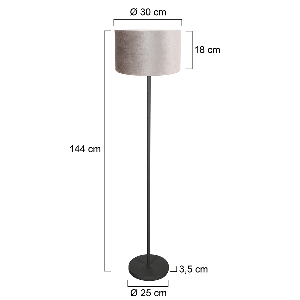 mexlite-lampadaire-noor-argentnoir-métaltextile-lamped'ambiance-e27-4441zw-7