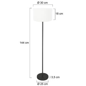 mexlite-lampadaire-noor-blancnoir-métaltextile-lamped'ambiance-e27-4437zw-7