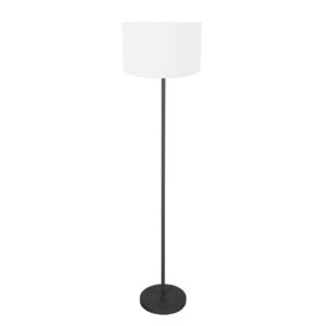 mexlite-lampadaire-noor-blancnoir-métaltextile-lamped'ambiance-e27-4443zw-1