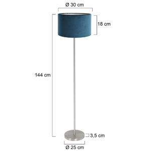 mexlite-lampadaire-noor-bleuacier-métaltextile-lamped'ambiance-e27-4435st-7