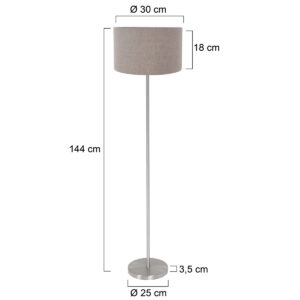 mexlite-lampadaire-noor-grisacier-métaltextile-lamped'ambiance-e27-4433st-7