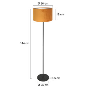 mexlite-lampadaire-noor-ornoir-métaltextile-lamped'ambiance-e27-4442zw-7