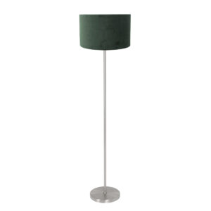 mexlite-lampadaire-noor-vertacier-métaltextile-lamped'ambiance-e27-4434st-1