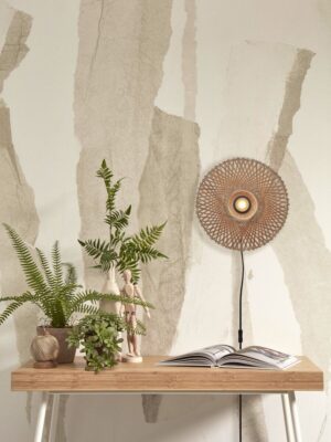 good&mojo-appliquemurale-kalimantan-naturel-bamboumétal-ø8cm-e27-kalimantan/w8/n-02