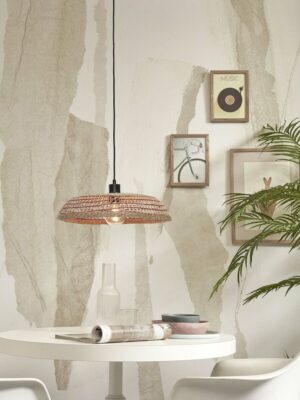 good&mojo-suspension-pantanal-rouge-métalherbesmarines-ø45cm-e27-pantanal/h45/r-05