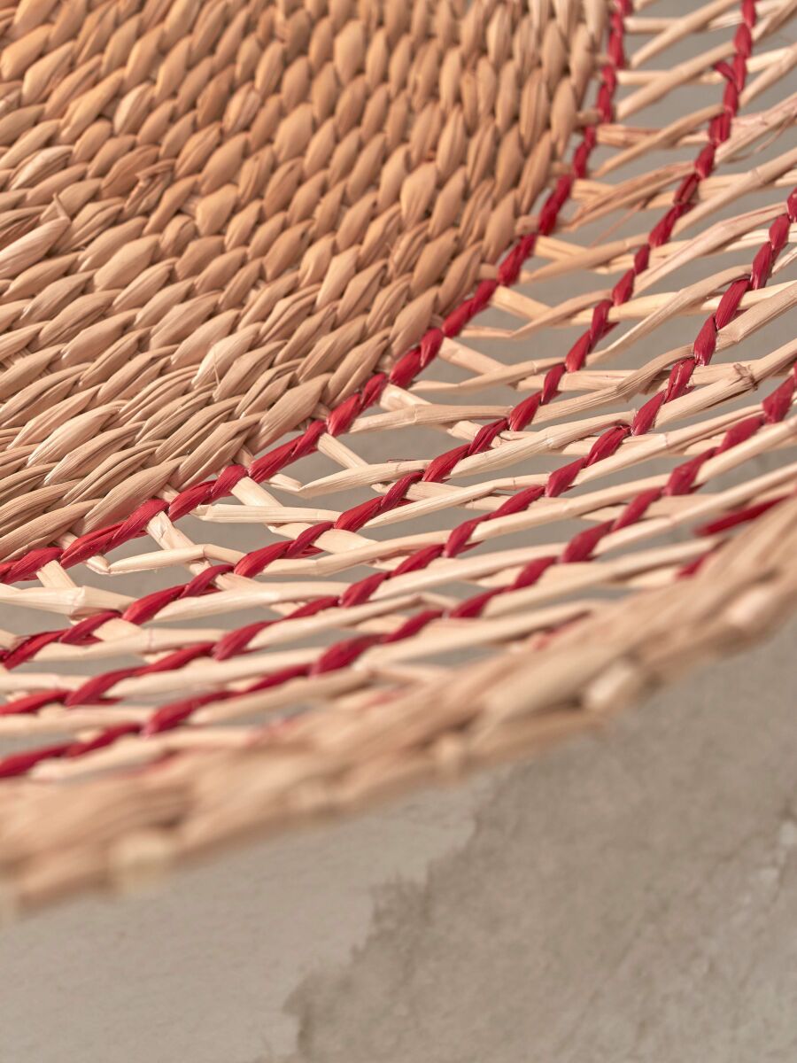 good&mojo-plafonnier-pantanal-rouge-métalherbesmarines-ø45cm-e27-pantanal/c45/r-06