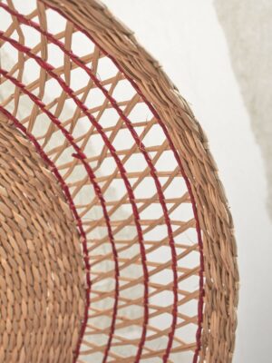 good&mojo-appliquemurale-pantanal-rouge-métalherbesmarines-ø45cm-e27-pantanal/w45/r-09