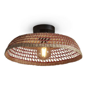 good&mojo-plafonnier-pantanal-rouge-métalherbesmarines-ø45cm-e27-pantanal/c45/r-1