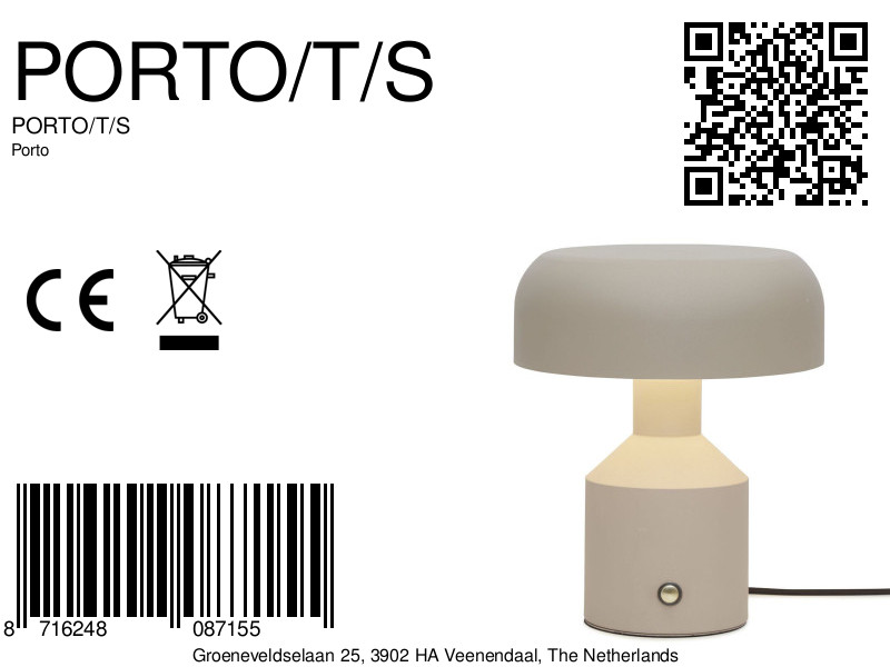 it'saboutromi-lampedetable-porto-gris-métal-ø25cm-e27-porto/t/s-8a