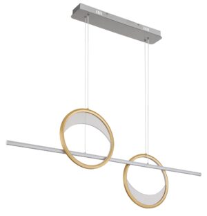 suspensionéléganteenargentbrosséumbra-1