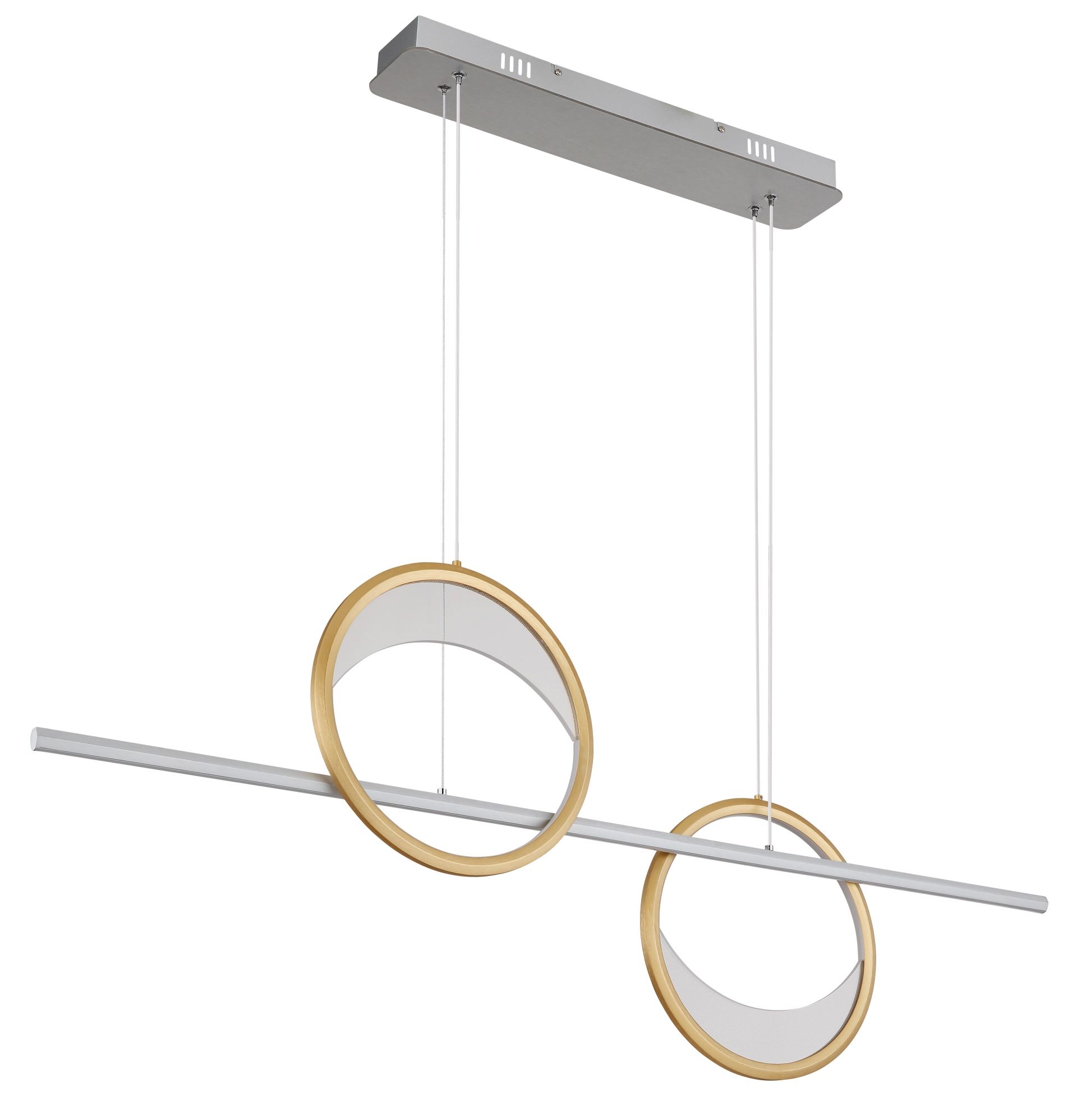 suspensionéléganteenargentbrosséumbra-1