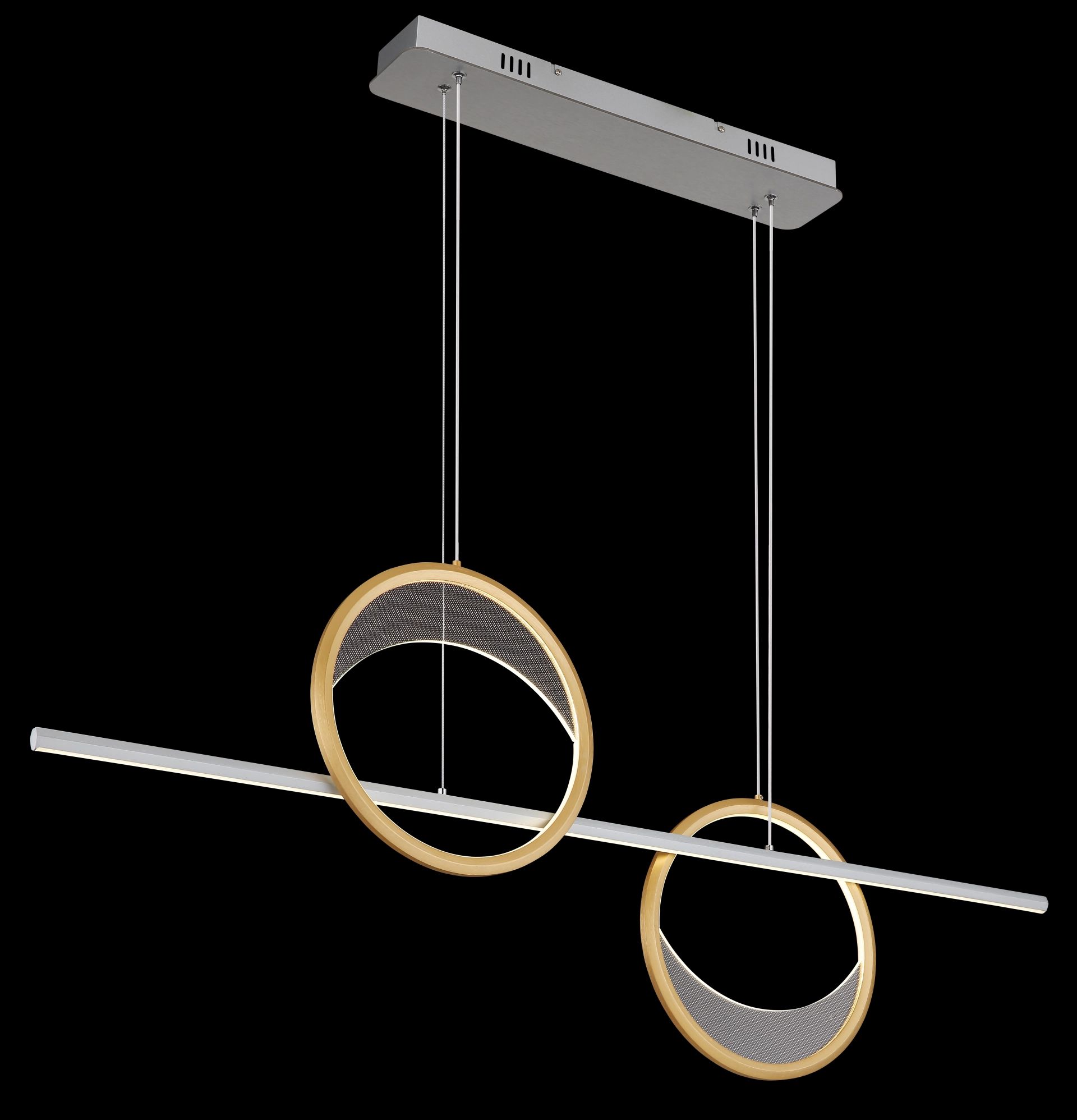 suspensionéléganteenargentbrosséumbra-1