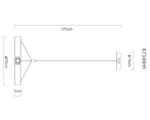 suspensionenbronzeéléganteaveccristauxdeverrehendricks-1