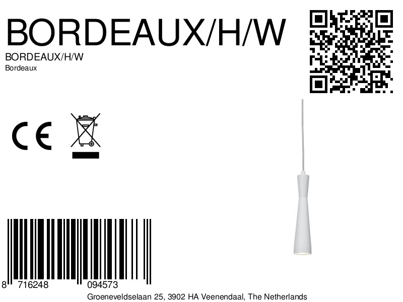 it'saboutromi-suspension-bordeaux-blanc-métal-ø6cm-gu10-bordeaux/h/w-8a