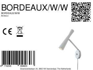 it'saboutromi-appliquemurale-bordeaux-blanc-métal-ø6cm-gu10-bordeaux/w/w-8a