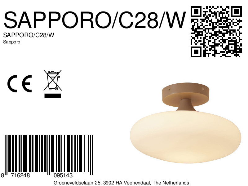 it'saboutromi-plafonnier-sapporo-blanc-verremétal-ø29cm-e14-sapporo/c28/w-8a