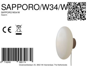 it'saboutromi-appliquemurale-sapporo-blanc-verremétal-ø34cm-e27-sapporo/w34/w-8a