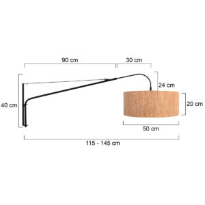 appliquemuraleavecabat-jourenliègeetbrasflexiblesteinhauerelegantclassy-7
