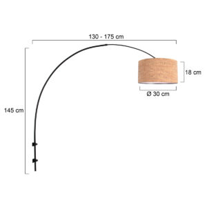 appliquemuraleavecabat-jourenliègeetbrasréglablesteinhauersparkledlight-7