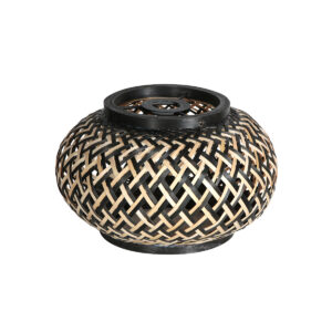 appliquemuralenoireavecabatjourenbambouetliseusesteinhauerstang-6