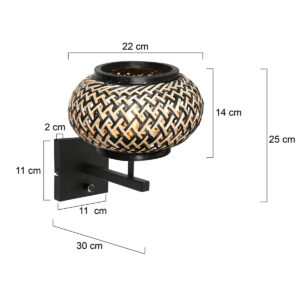 appliquemuralenoireavecabatjourenbamboutressémainsteinhauerstang-7