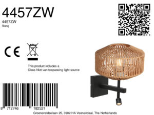 appliquemuralenoireavecabatjourencordeetliseusesteinhauerstang-8a