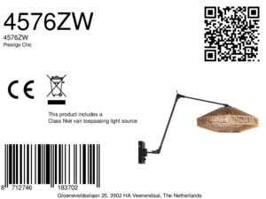 appliquemuralenoireavecabatjourencordesteinhauerprestigechic-8a