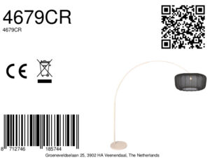 élégantelampearccrèmeavecabatjourassortisteinhauersparkledlight-8a