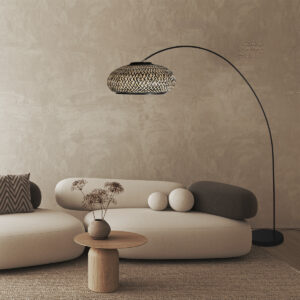 lampadaireavecabat-jourenbambouetpiednoirfinmexlitesolva-2