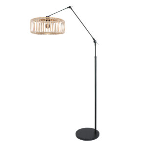 lampadaireavecabat-jourfinenbambouetpiedélancésteinhauerprestigechic-1