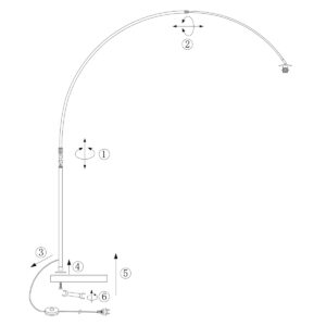 lampadaireenbronzeavecgrandabat-jourenliègesteinhauersparkledlight-9