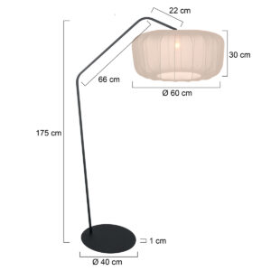 lampadairenoiravecabatjourcrèmeannelightannezigzag-7