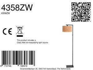 lampadairenoiravecabatjourenliègechaudsteinhauerstang-8a