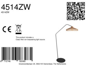 lampadairenoiravecgrandabatjourencordeannelightannezigzag-8a