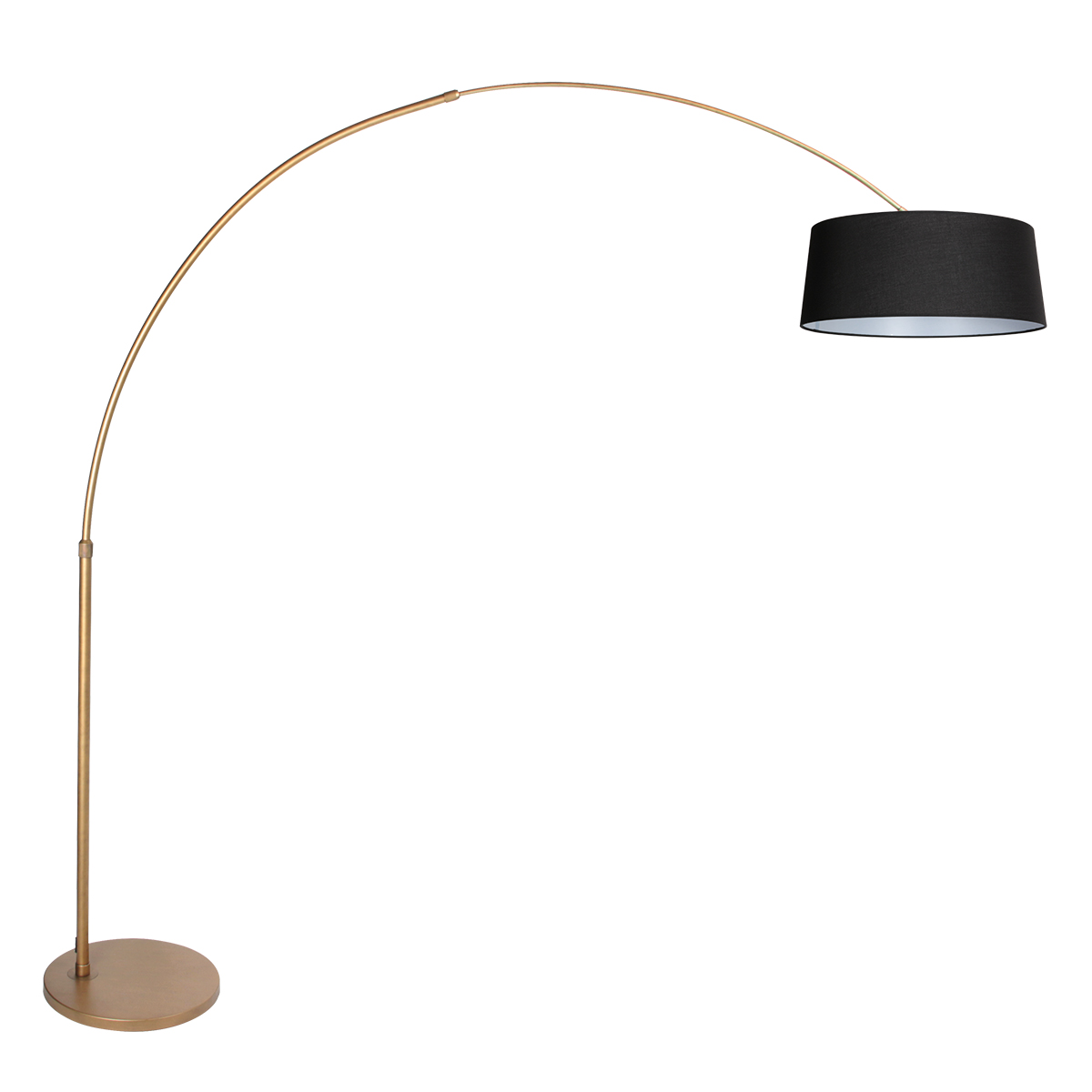 lampearcbronzechaudavecabatjourenlincrèmesteinhauersparkledlight-1