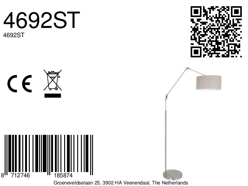 lampearccouleuracieravecabatjourcrèmesteinhauerprestigechic-8a