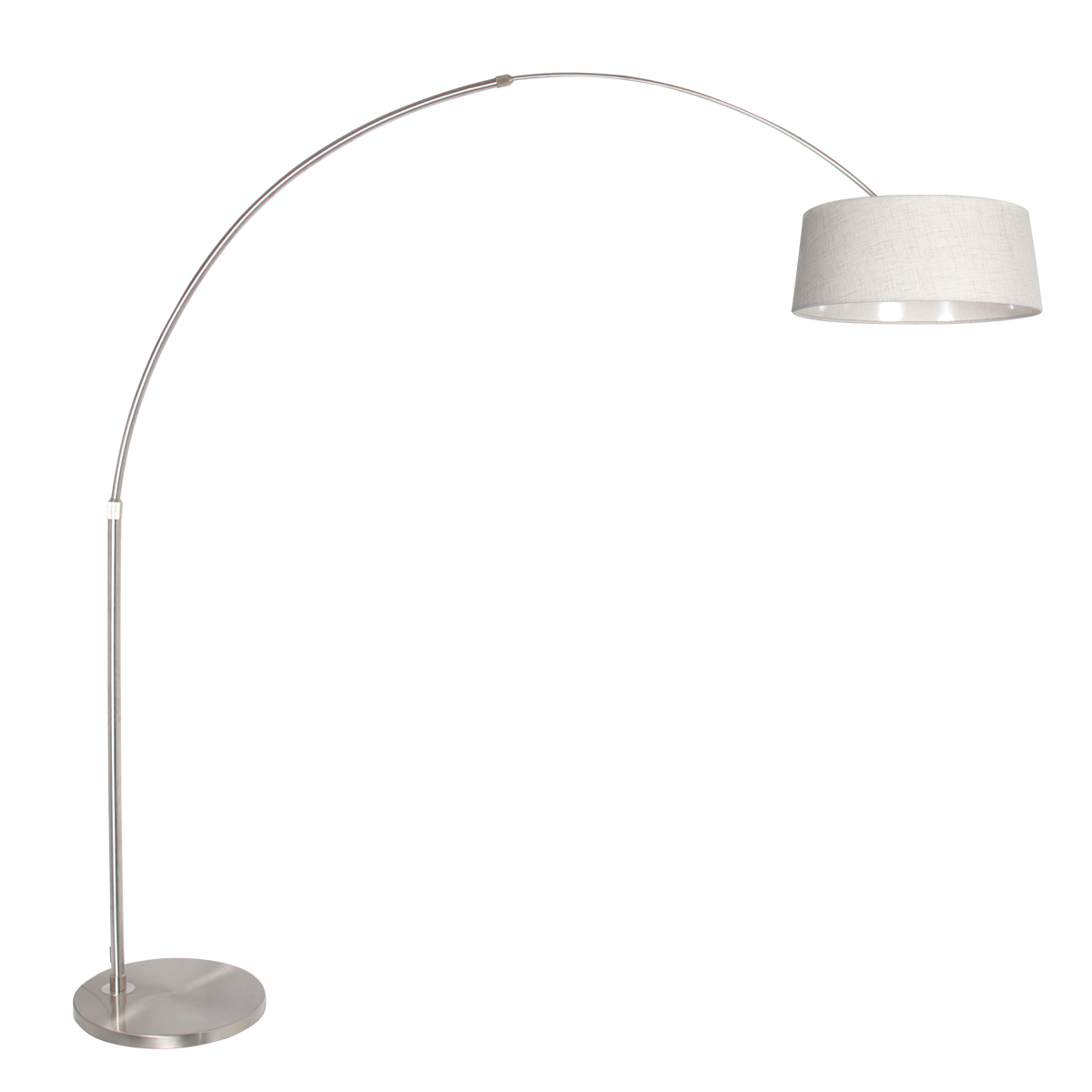 lampearccrèmeavecabatjournoirmodernesteinhauersparkledlight-1