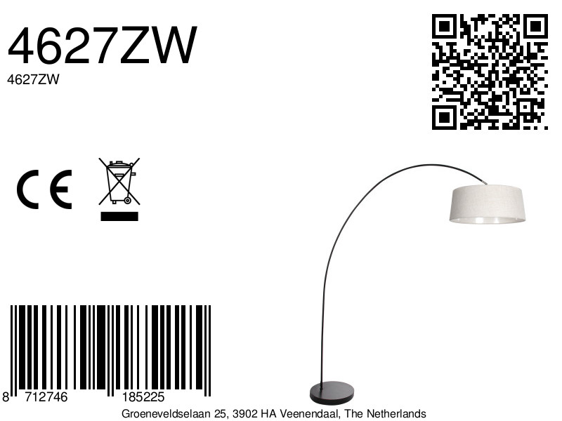 lampearcnoireavecabatjourcrèmemexlitesolva-8a