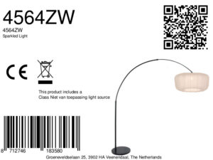 lampearcnoireavecabatjourcrèmesteinhauersparkledlight-8a