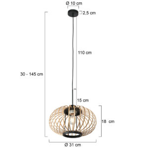 suspensionnoireavecabatjourenbambousteinhauersparkledlight-7