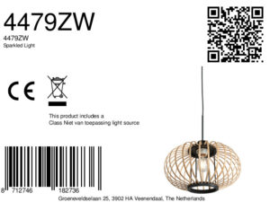 suspensionnoireavecabatjourenbambousteinhauersparkledlight-8a