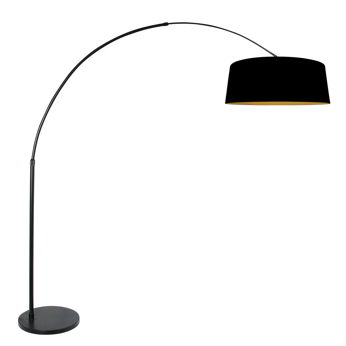 annelighting-lampadaire-curve-noir-métaltextile-lampearquée-e27-4771zw-1