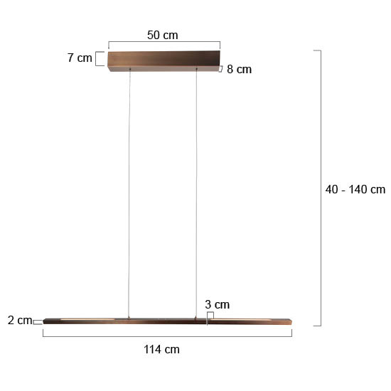 suspensionenbronzeavechauteurréglableetlumièredimmablesteinhauerbande-7