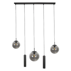 steinhauer-suspension-bollique-noir-verremétal-lampedesign-e27-4847zw-1