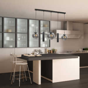 steinhauer-suspension-bollique-noir-verremétal-lampedesign-e27-4847zw-2