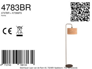 mexlite-lampadaire-forma-bronze-métaltextile-lamped'ambiance-e27-4783br-8a