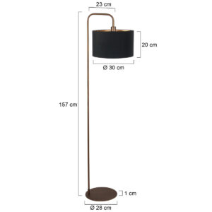 mexlite-lampadaire-forma-bronze-métaltextile-lamped'ambiance-e27-4784br-7