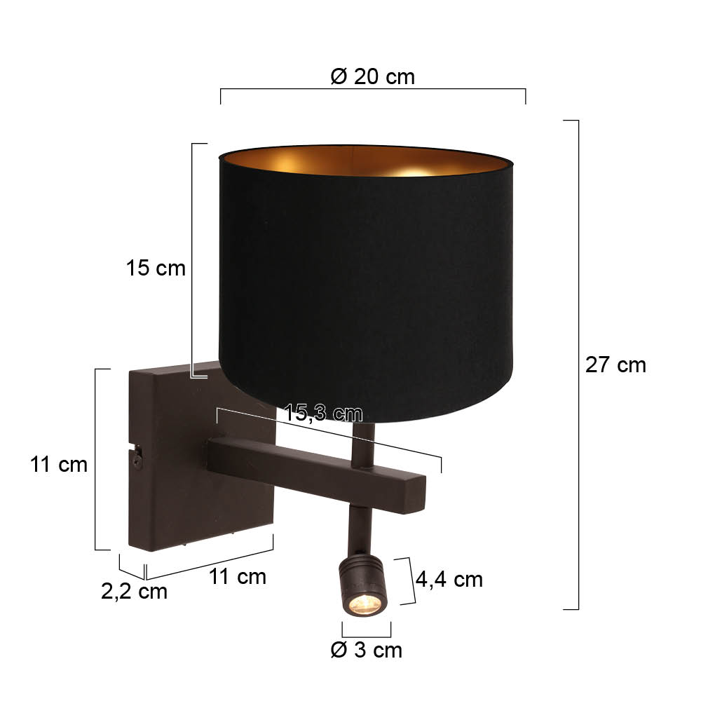 steinhauer-appliquemurale-stang-noir-métaltextile-lampedelit-led_e27-4869ca-7