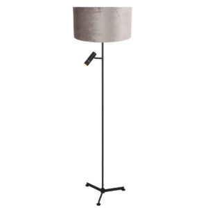steinhauer-lampadaire-stang-noir-métaltextile-ø40cm-led_e27-4834zw-1