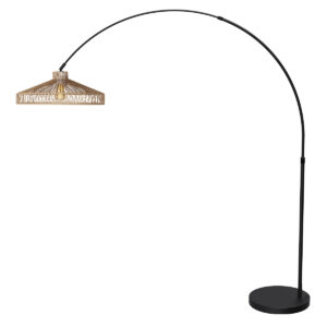 mexlite-lampadaire-flair-noir-cotonmétal-lampearquée-e27-4669zw-1